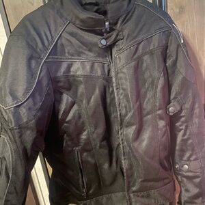 Men's Black Motorcycle Jacket